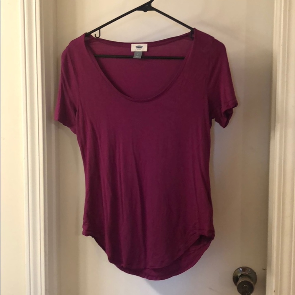Pretty fuchsia thin shirt